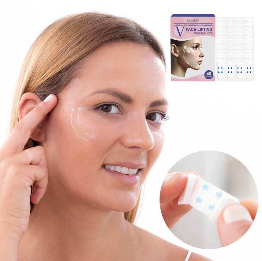 Adesivo invisível para lifting facial OUHOE V-Face