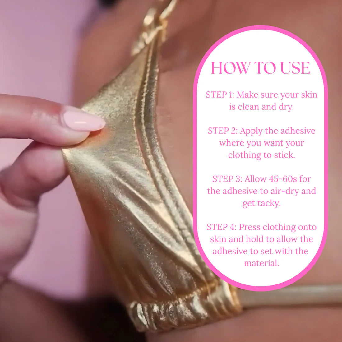 The Fusie™ Strapless Support Adhesive