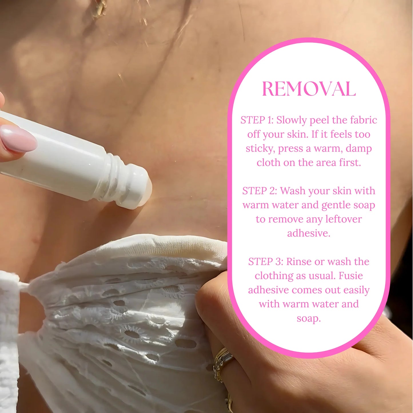 The Fusie™ Strapless Support Adhesive